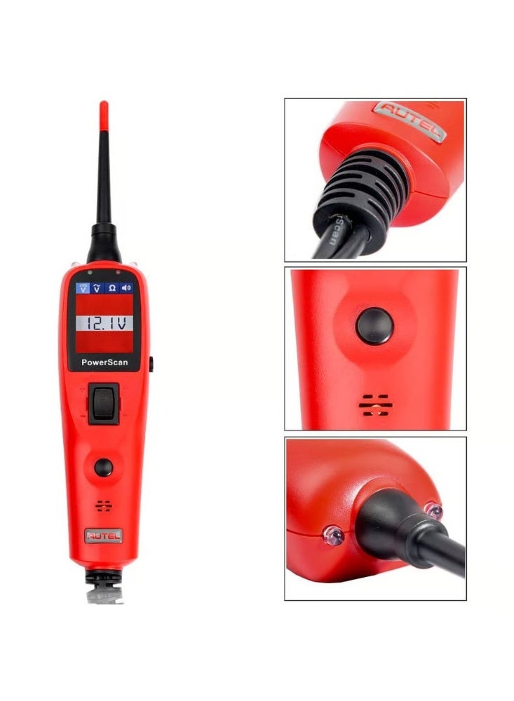 Autel PowerScan PS100 Automotive Electrical Circuit Tester - Digital Multimeter, Continuity Tester & Component Activator - Image 4